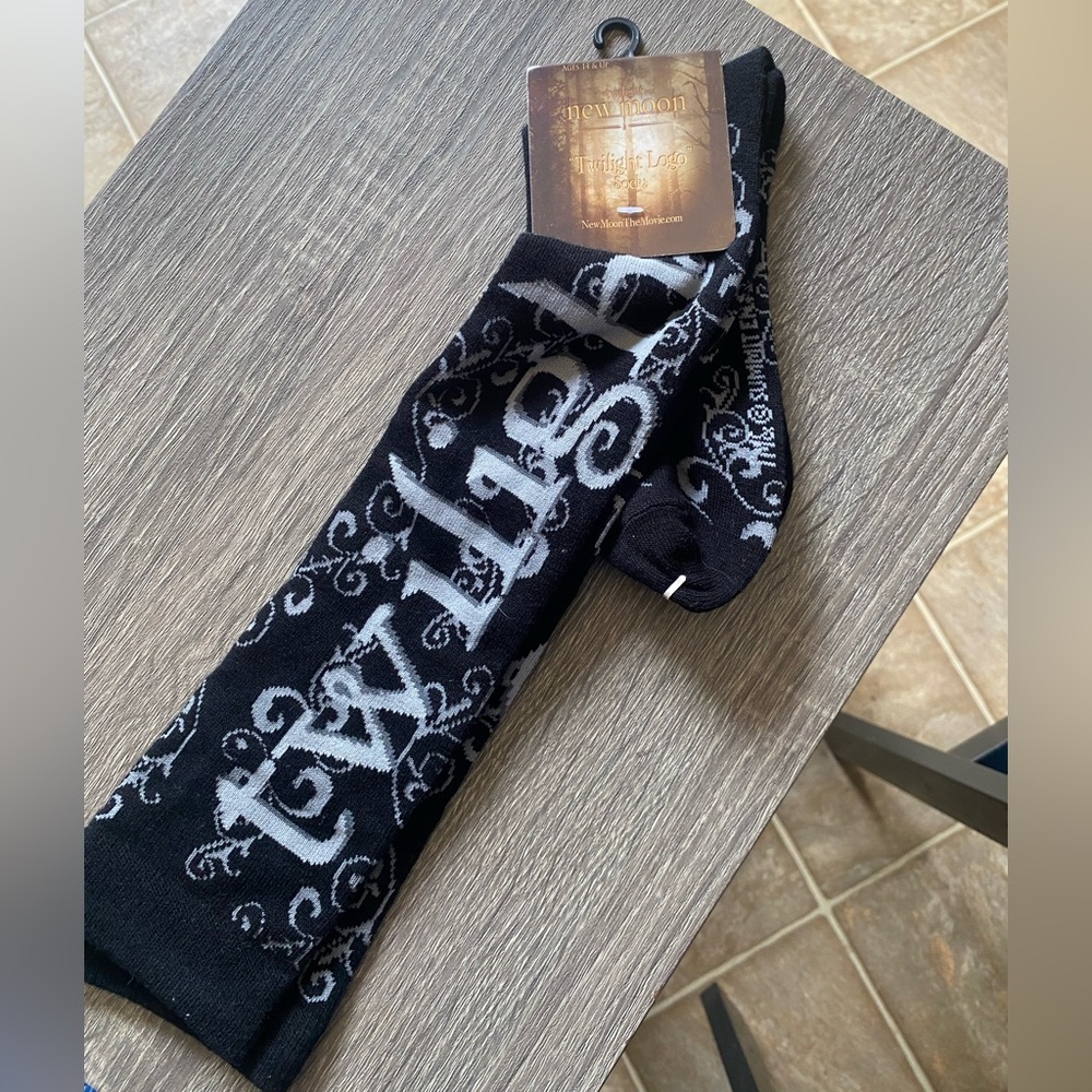 Black and Gray Twilight Socks